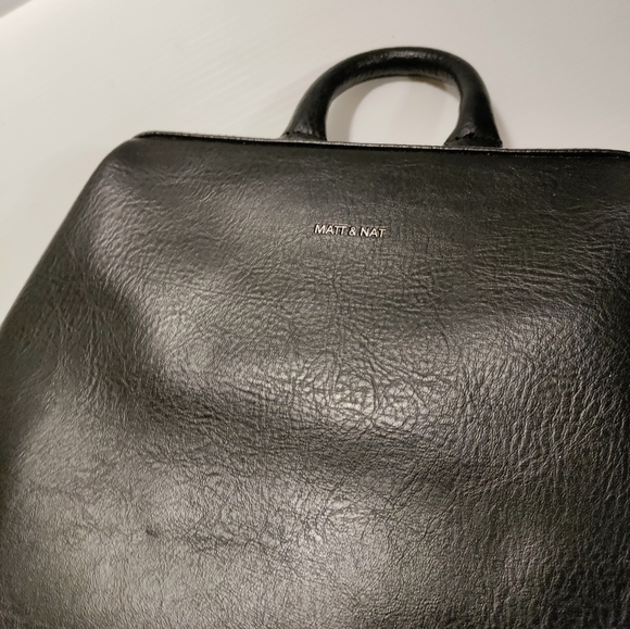 Vintage vignelli Vegan Leather BackpackMATT AND NAT main image 6